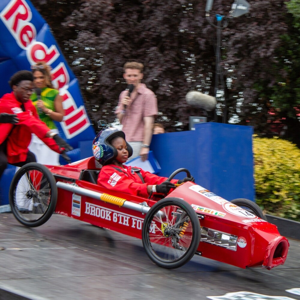 Brook 6th Form Students Make History at Red Bull Soapbox Race 2026 Image